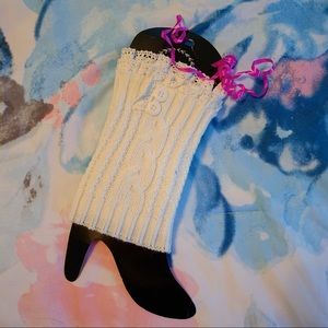 Knit Leg Warmer Boot Toppers